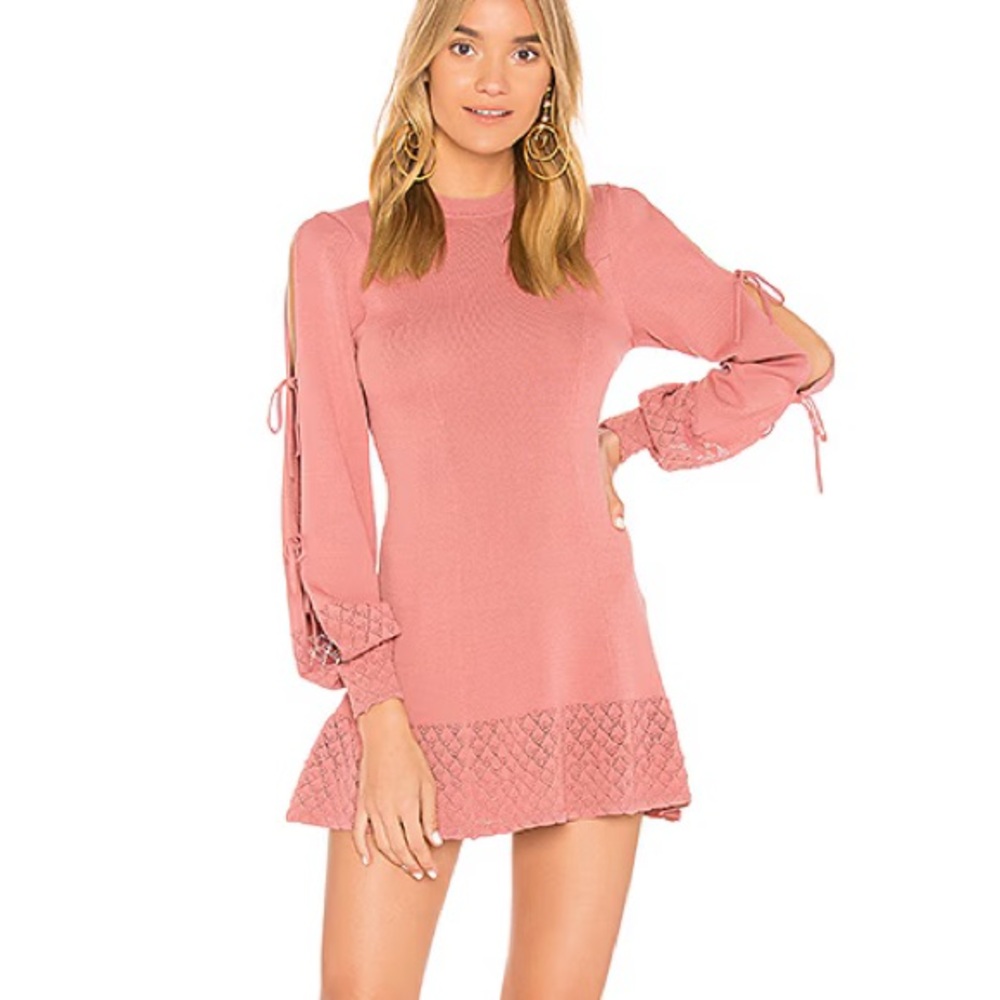 Tularosa Claire Long Sleeve Sweater Dress